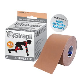 Activetape 3D box 5cm with roll tan